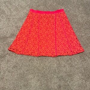 MARC by Marc Jacobs floral lace a-line skirt, size 2